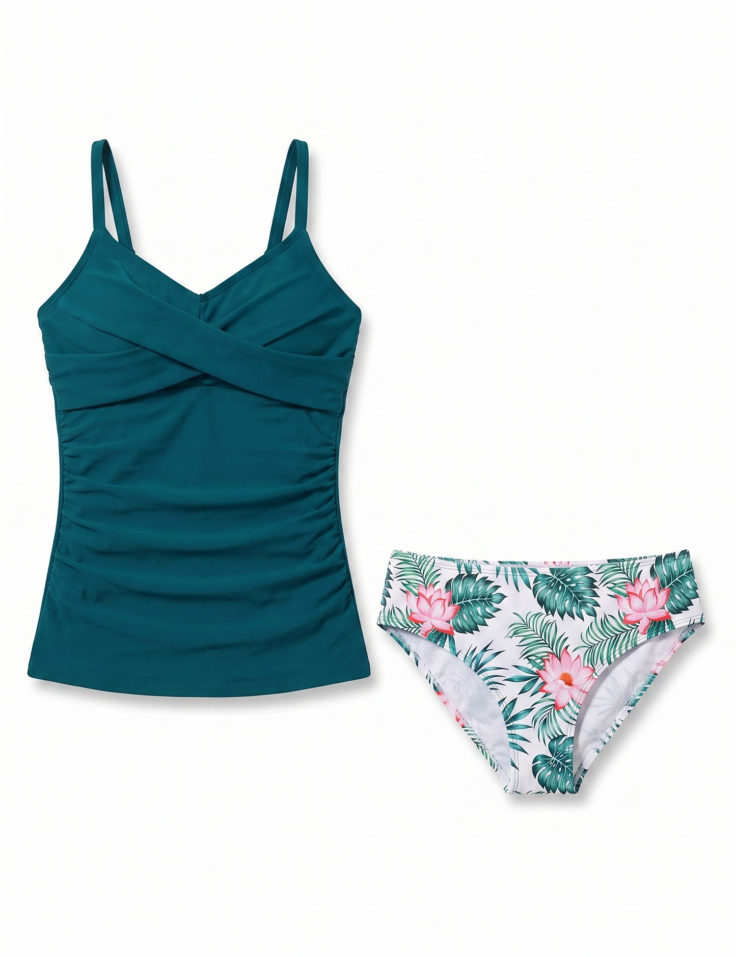 Girls Idgreatim Tankini Swimsuit 2 Piece Bathing Suits for Teens Size 9-10
