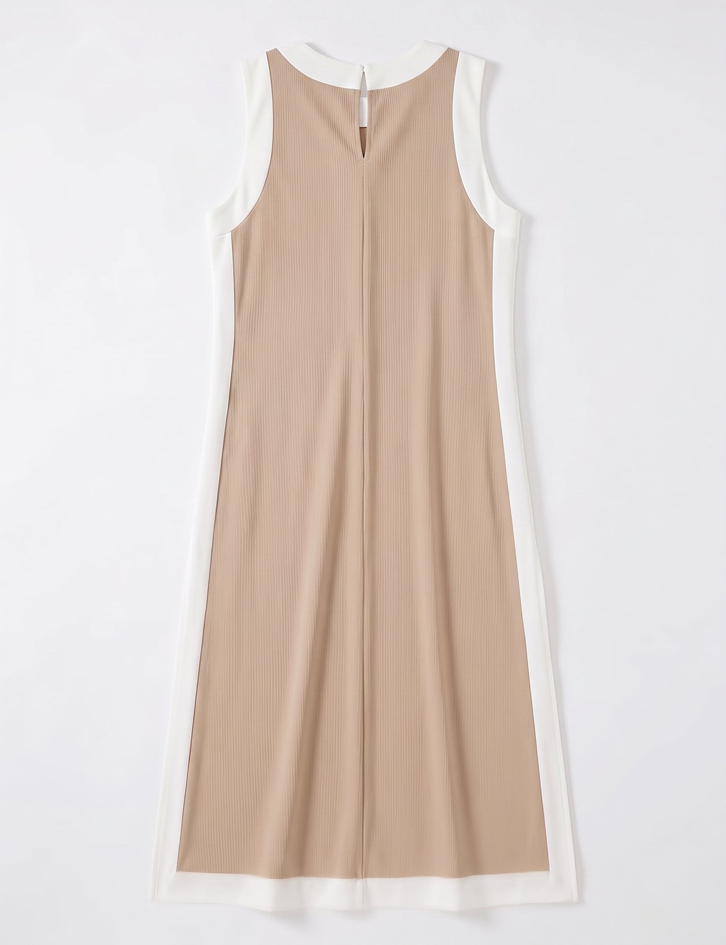 Dsewpaur Women's 2 Piece Sets Maxi Dress Matching Shorts with Pockets, Khaki, Size Large