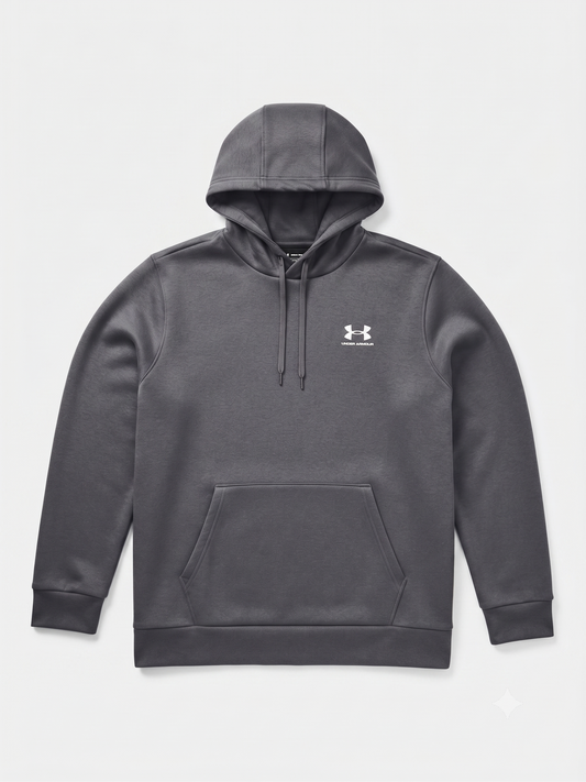 Under Armour Men's UA Icon Fleece Hoodie Black Size Large