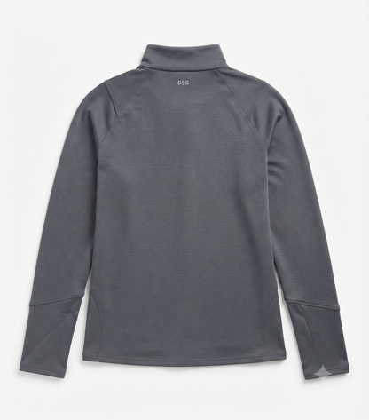 Women's DSG Cold Gear 1/4 Zip Pullover Charcoal Size XS