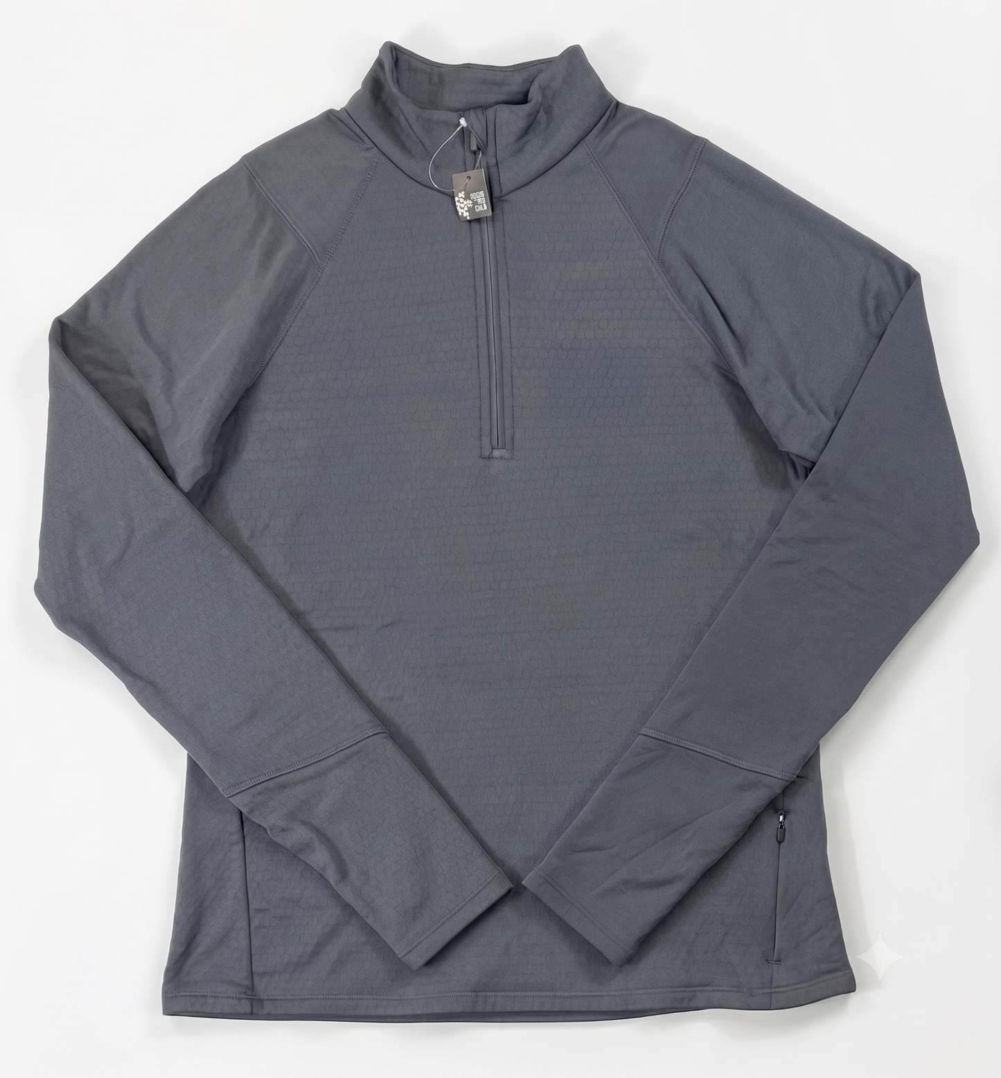 Women's DSG Cold Gear 1/4 Zip Pullover Charcoal Size XS