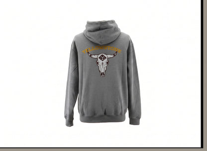 Yellowstone Pullover Hoodie – Heather Grey, Size Large (NWT)