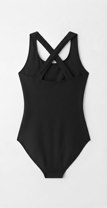 Sanmsoner Dance Leotard for Women Ballet Mesh Tank Gymnastics Dancewear, Chest Pads Lining(23622-06-M)