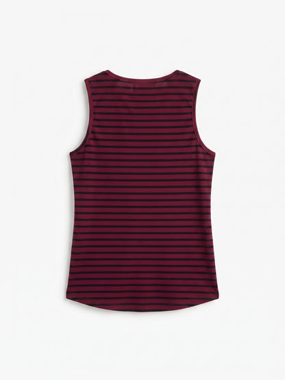 Milumia Women's Cut Out Rock Ripped Tank Top – Size L