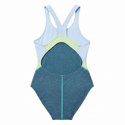 Speedo Heather Quantum Splice One-Piece Swimsuit – Women's Size 4