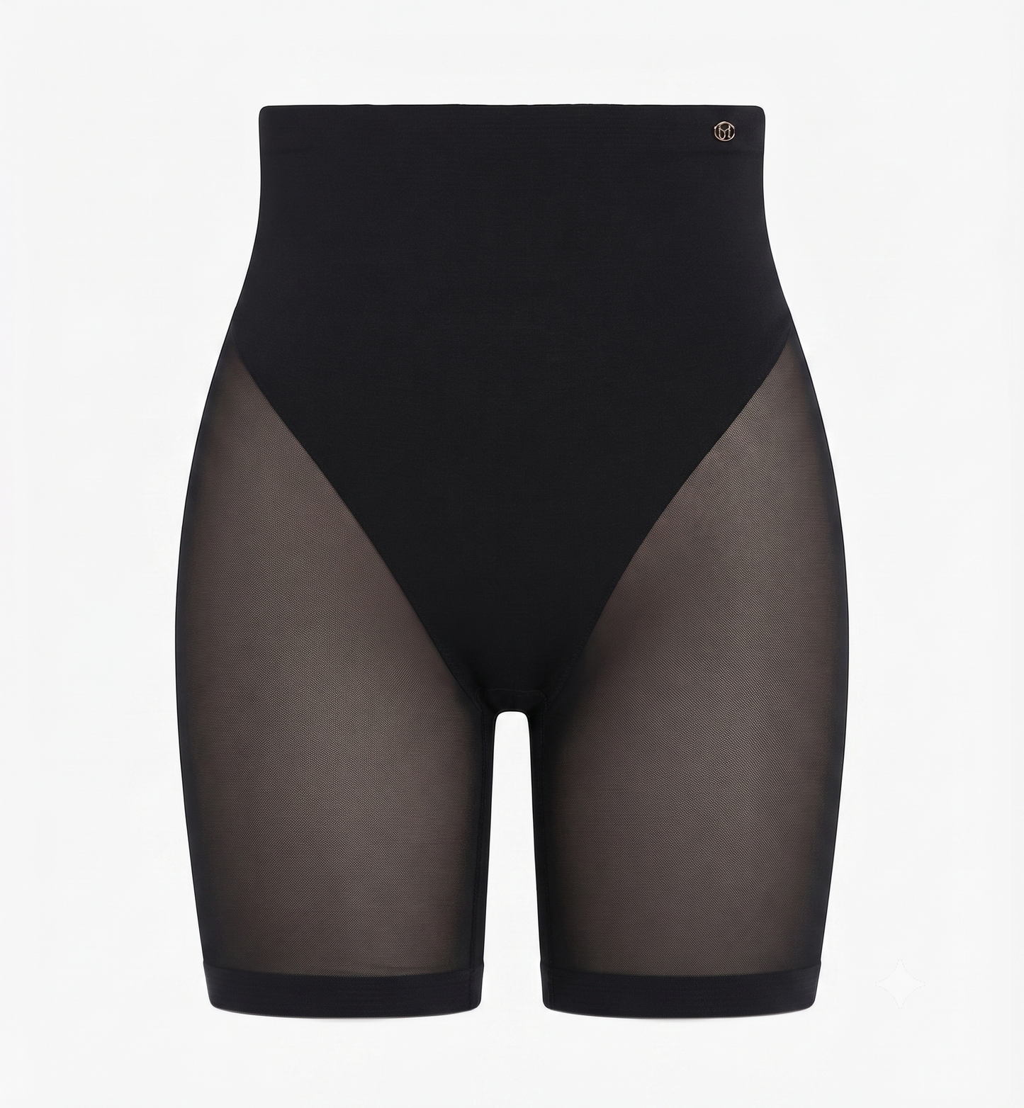 Women's SHAPELLX Body Shaper Tummy Control Butt Lifting Shapewear Shorts Black Size: Medium - Open Package