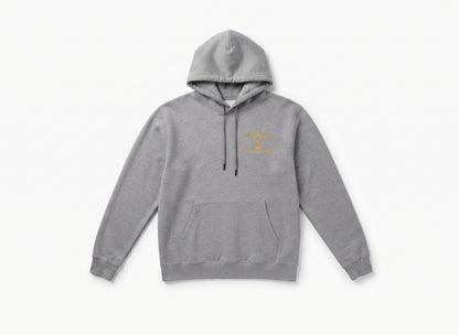 Yellowstone Pullover Hoodie – Heather Grey, Size Large (NWT)
