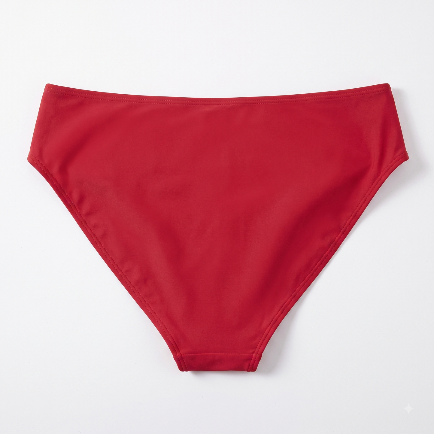 Women's Zmart Strappy Bikini Bottoms – Low Rise, Red, Size Medium
