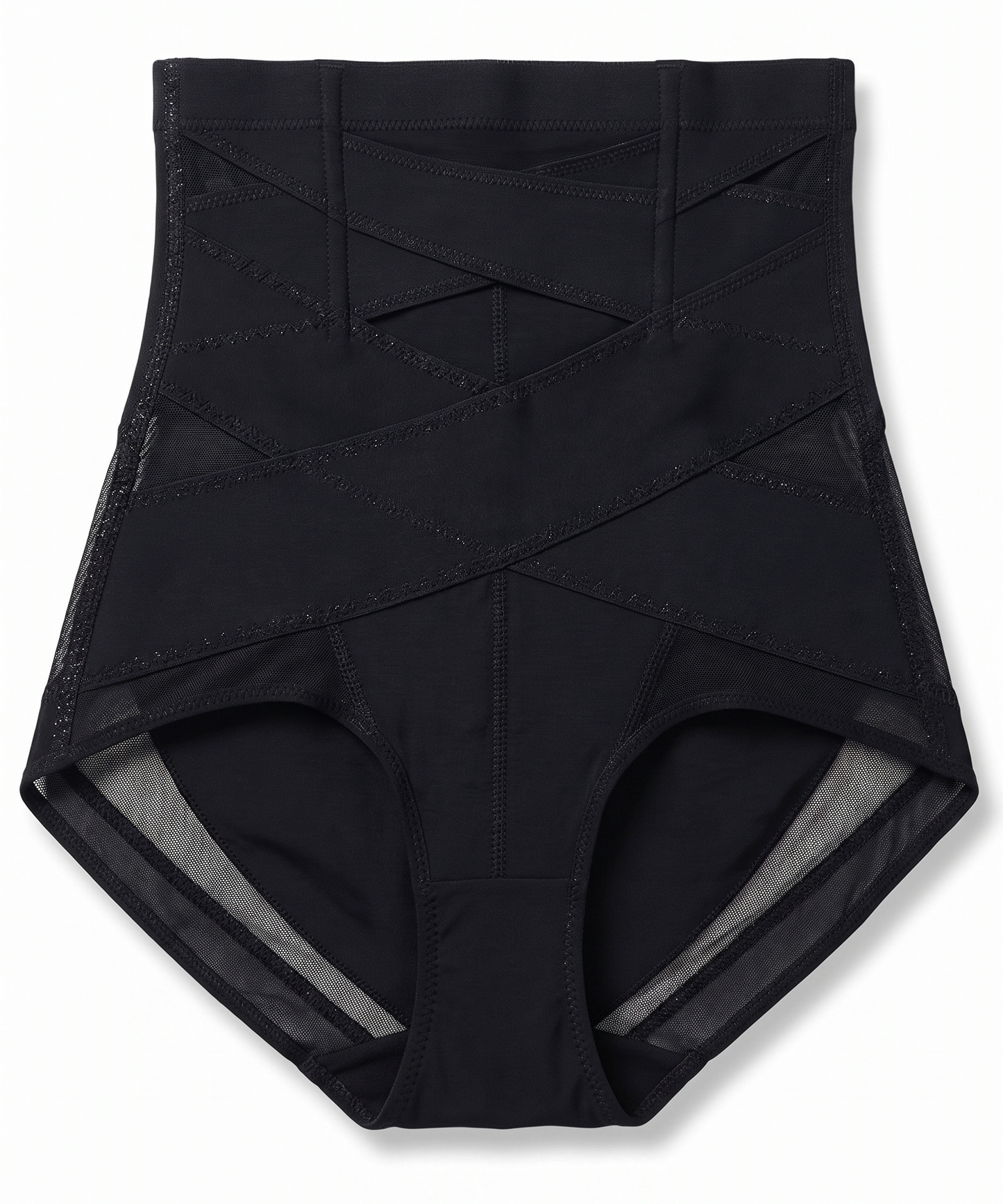 Women's Dulchany Tummy Control Shapewear Panties Black Size 2XL