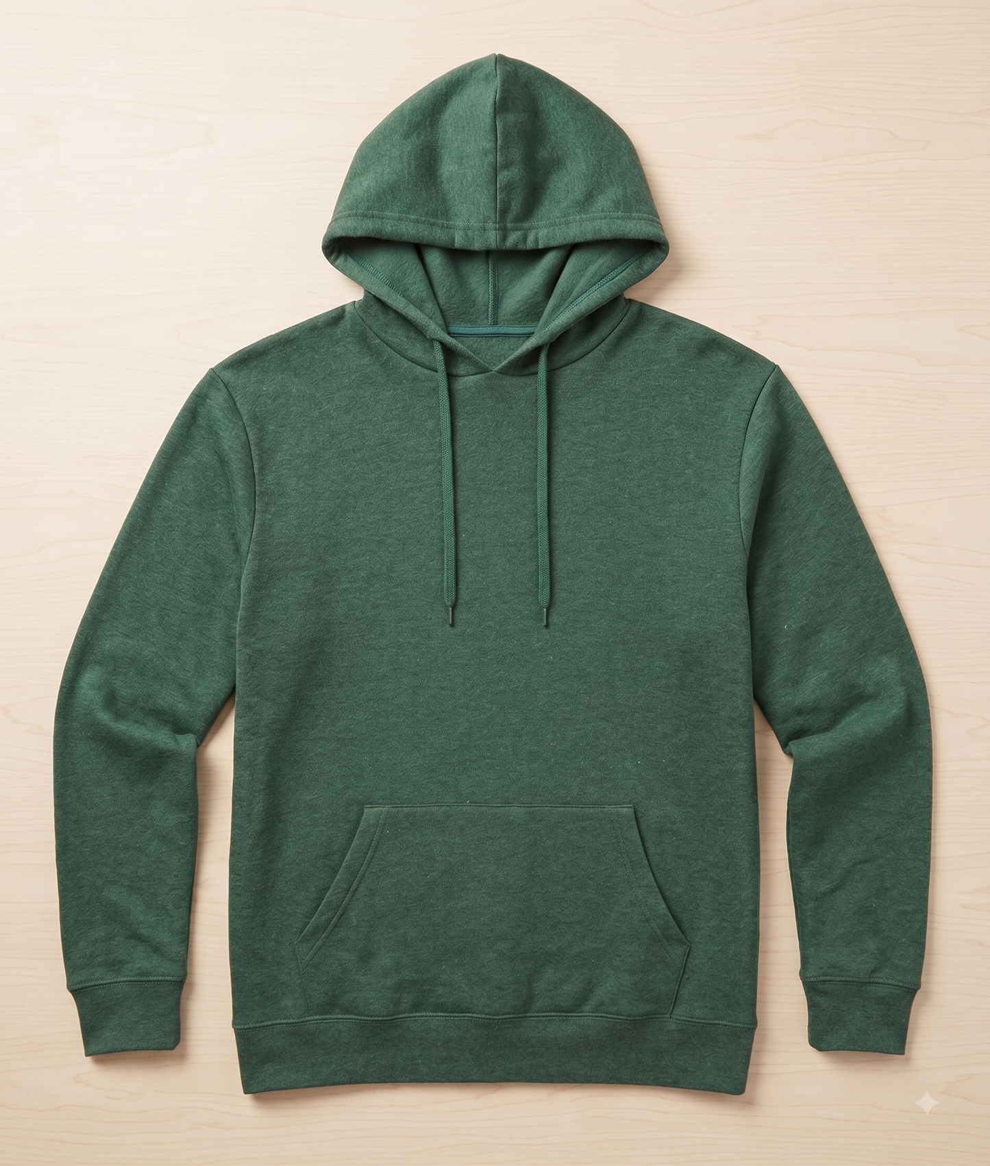 Colosseum Campus Hoodie – Men's Pullover Sweatshirt, Forest Green, Small