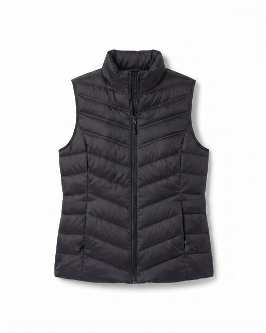 32 Degrees Heat Women's Lightweight Packable Vest Small Black
