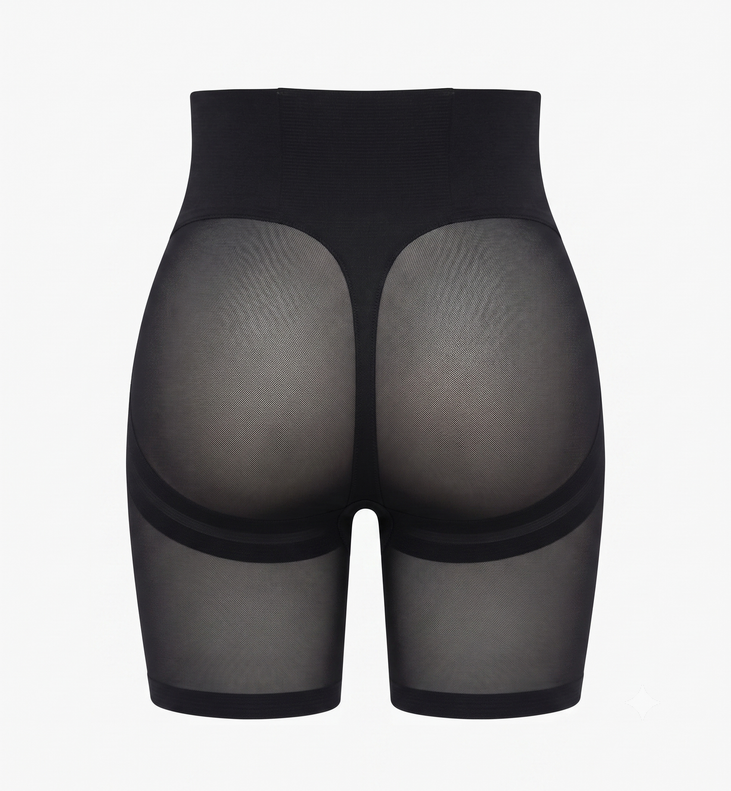 Women's SHAPELLX Body Shaper Tummy Control Butt Lifting Shapewear Shorts Black Size: Medium - Open Package