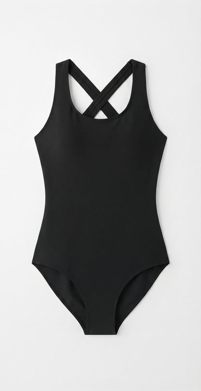 Sanmsoner Dance Leotard for Women Ballet Mesh Tank Gymnastics Dancewear, Chest Pads Lining(23622-06-M)