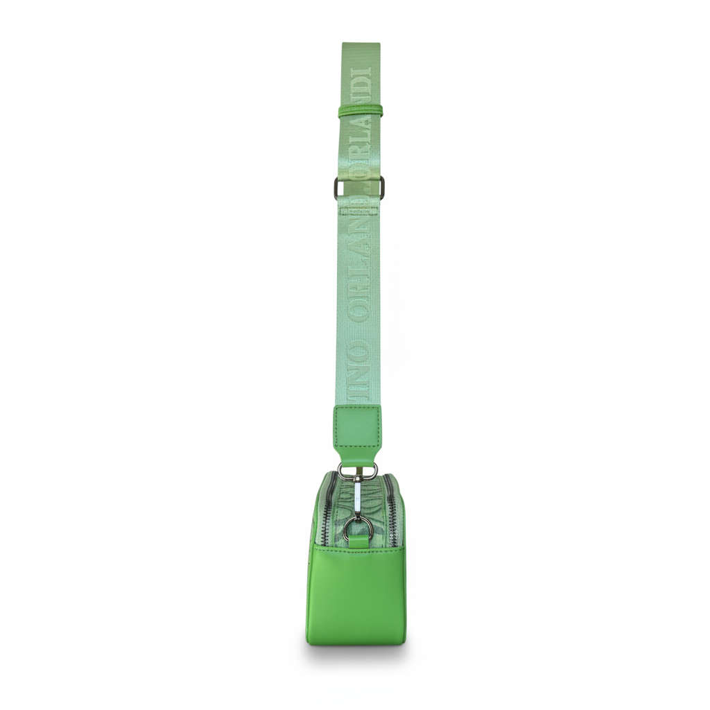 Valentino Orlandi Shoulder/Crossbody Handbag Purse Green