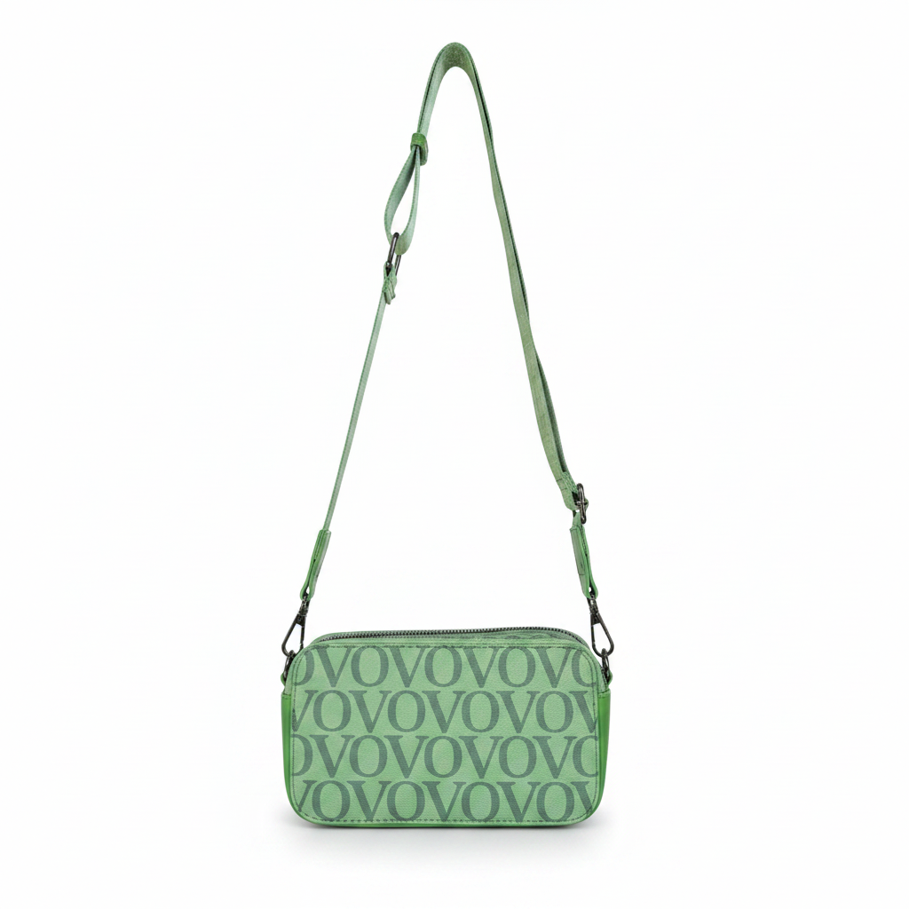Valentino Orlandi Shoulder/Crossbody Handbag Purse Green