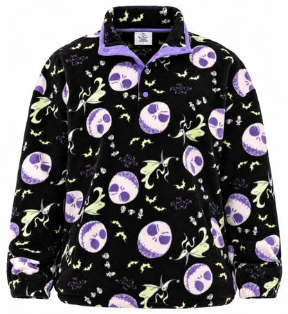 Disney The Nightmare Before Christmas Jack Skellington Fleece Pullover
