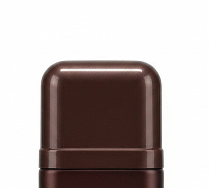 Sexy brown 717 men's eau de parfum bottle with silver accents