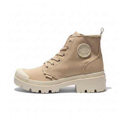 Woman's Palladium Pallabase Twill Boots Size 9.5