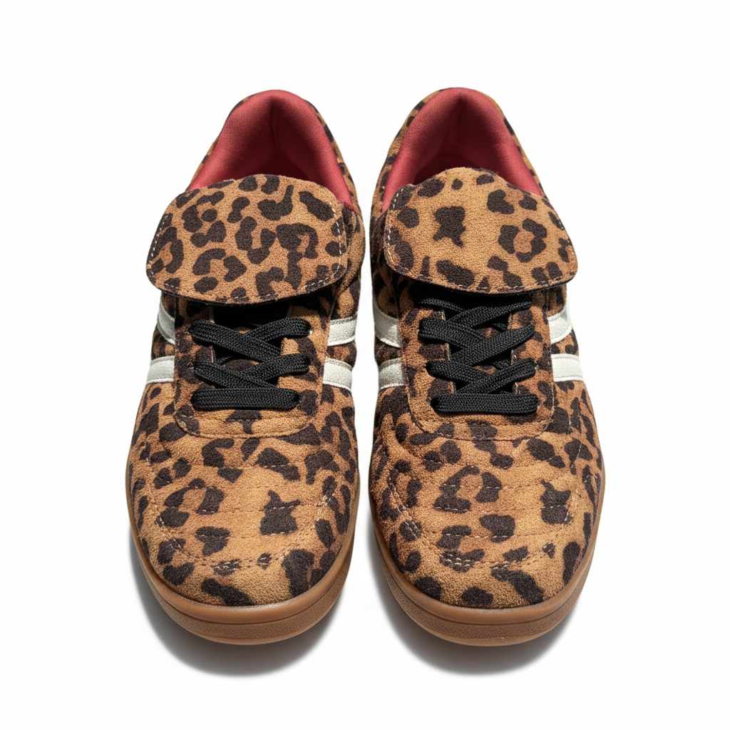 Women's Steve Madden Madrid Leopard Low-Top Sneaker Size 6