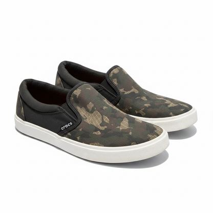 Unisex Crocs Citilane Graphic Slipon Camouflage Shoes 203651-938 6M/ 8W