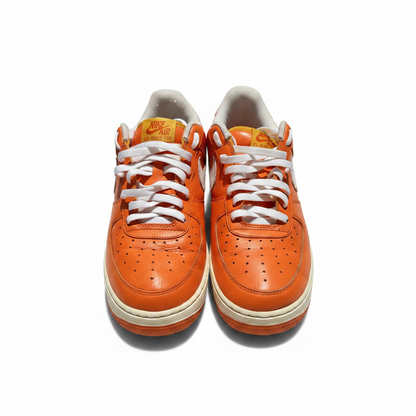 Women's Nike Air Force 1 Low '07 Orange Peel Size 9.5 - Preowned
