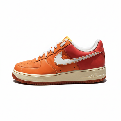 Women's Nike Air Force 1 Low '07 Orange Peel Size 9.5 - Preowned