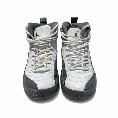 Kid's Nike Jordan 12 Retro Stealth Grey Size 4.5Y - Preowned