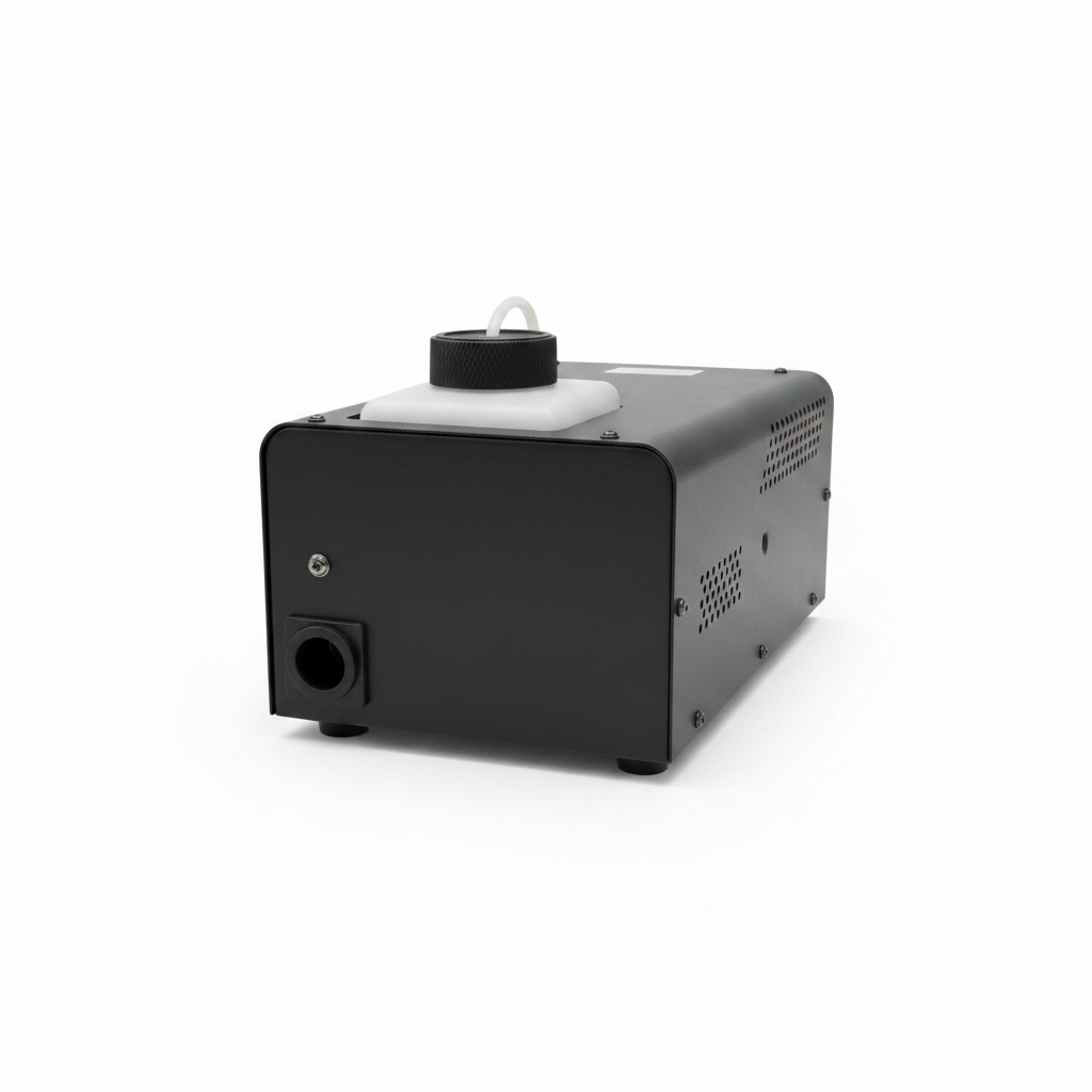LED Fog Machine with Remote Control & Accessories Black (New / Open Package)