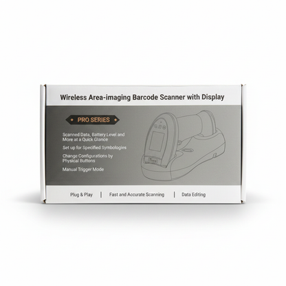 Tera Wireless Barcode Scanner with Display (Open Package) Model HW0009