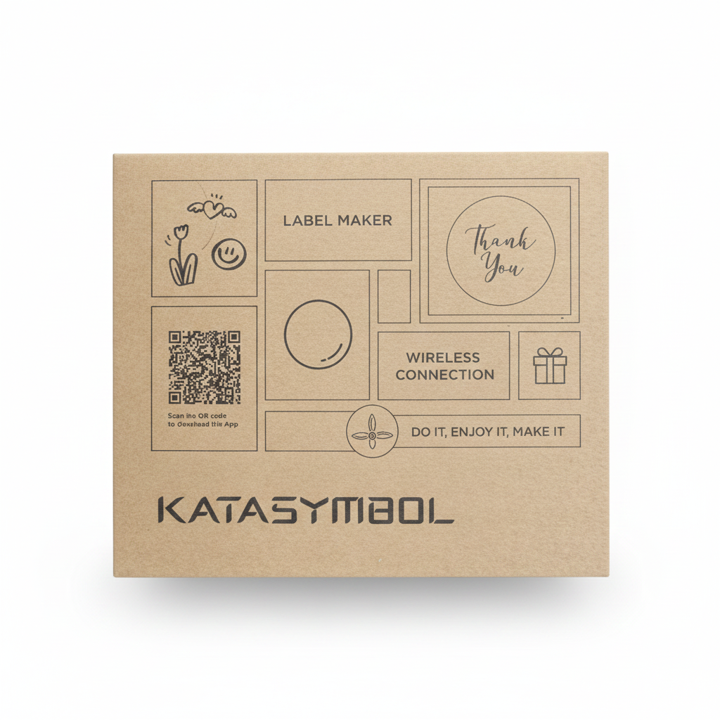 Katasymbol Label Printer (Open Package) Model T50M Pro