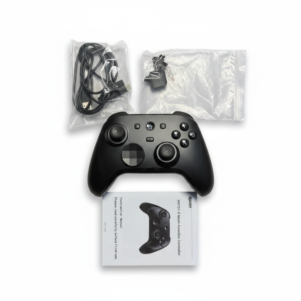 Ralan 2.4G Wireless Gaming Controller (Open Package) Model HD151 Black