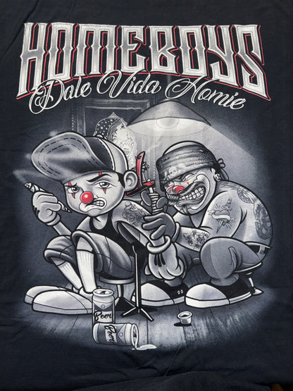 Chicano-Style Graphic T-Shirt - Dale Vida Homie