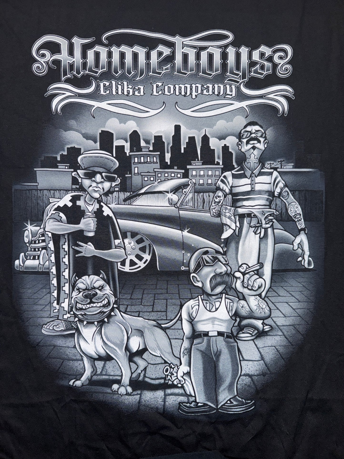 Chicano-Style Graphic T-Shirt - Clika Company