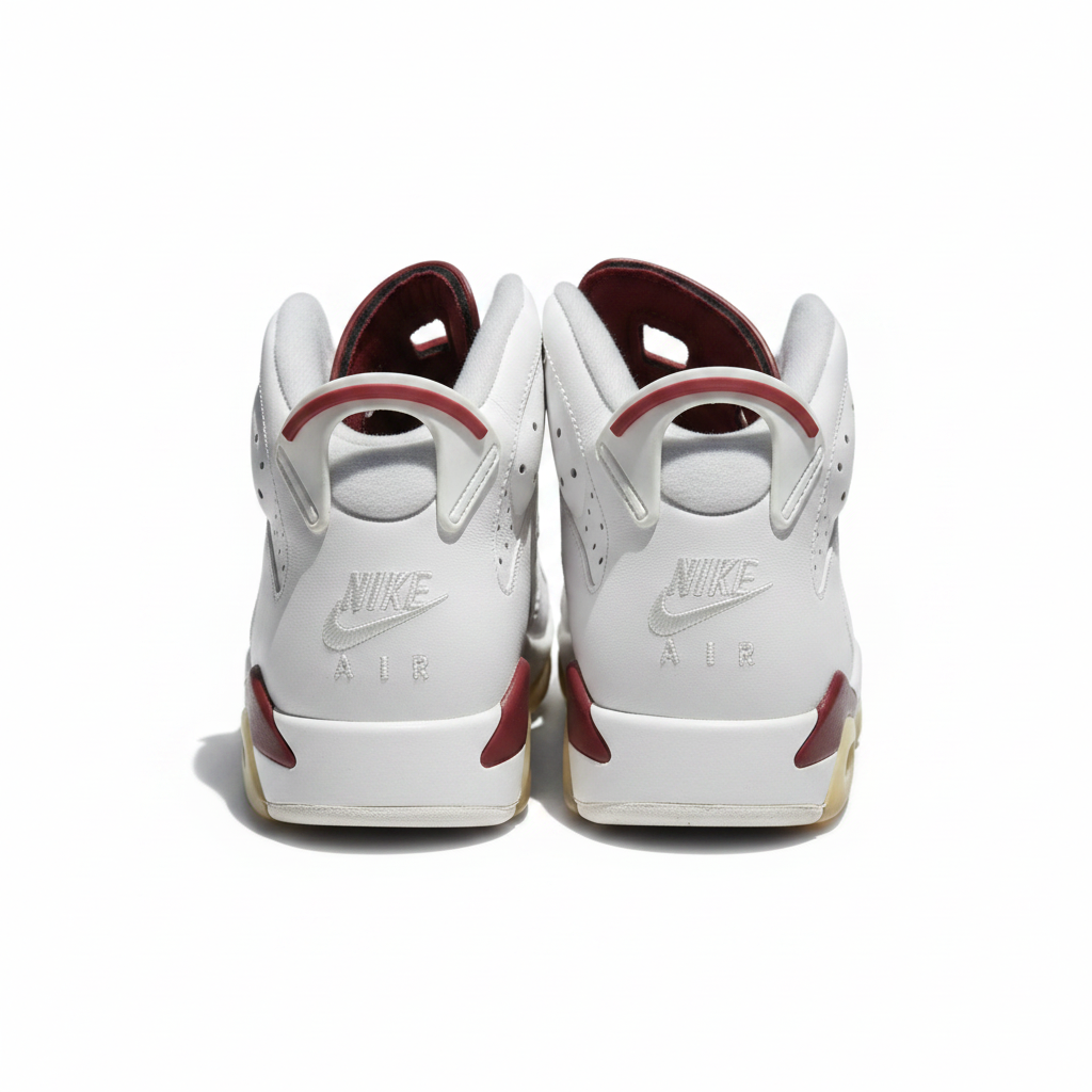 Kid's Nike Jordan 6 Retro Maroon 4Y Unisex