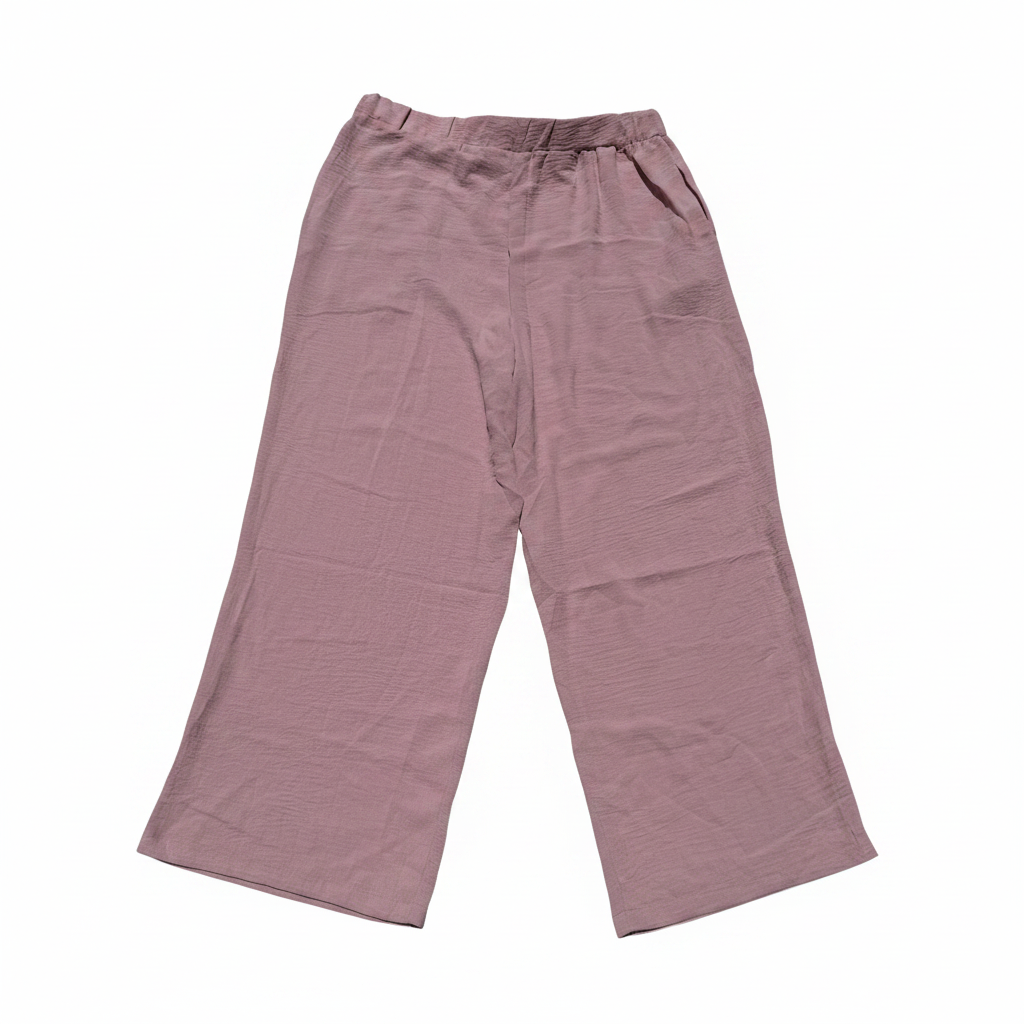 Women's Mauve Two Piece Lounge Set – Rose Pink (Size 2XL)