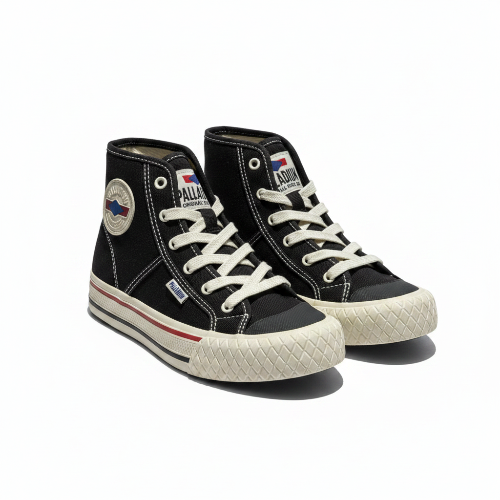 Palladium Pall Louvel Shoes Star White Size 3.5