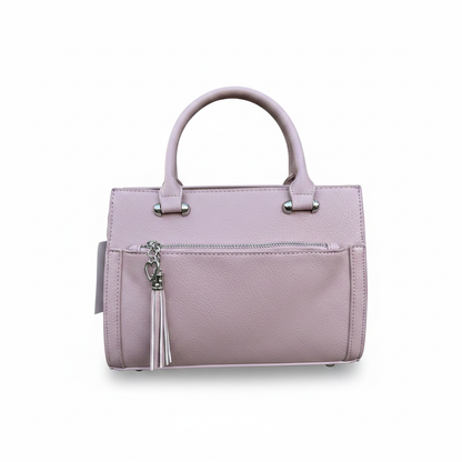 La Terre Light Pink Satchel Purse