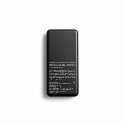 Portable Battery 20000mAh (New / Open Package) Model 802692