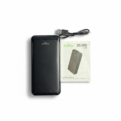 Portable Battery 20000mAh (New / Open Package) Model 802692