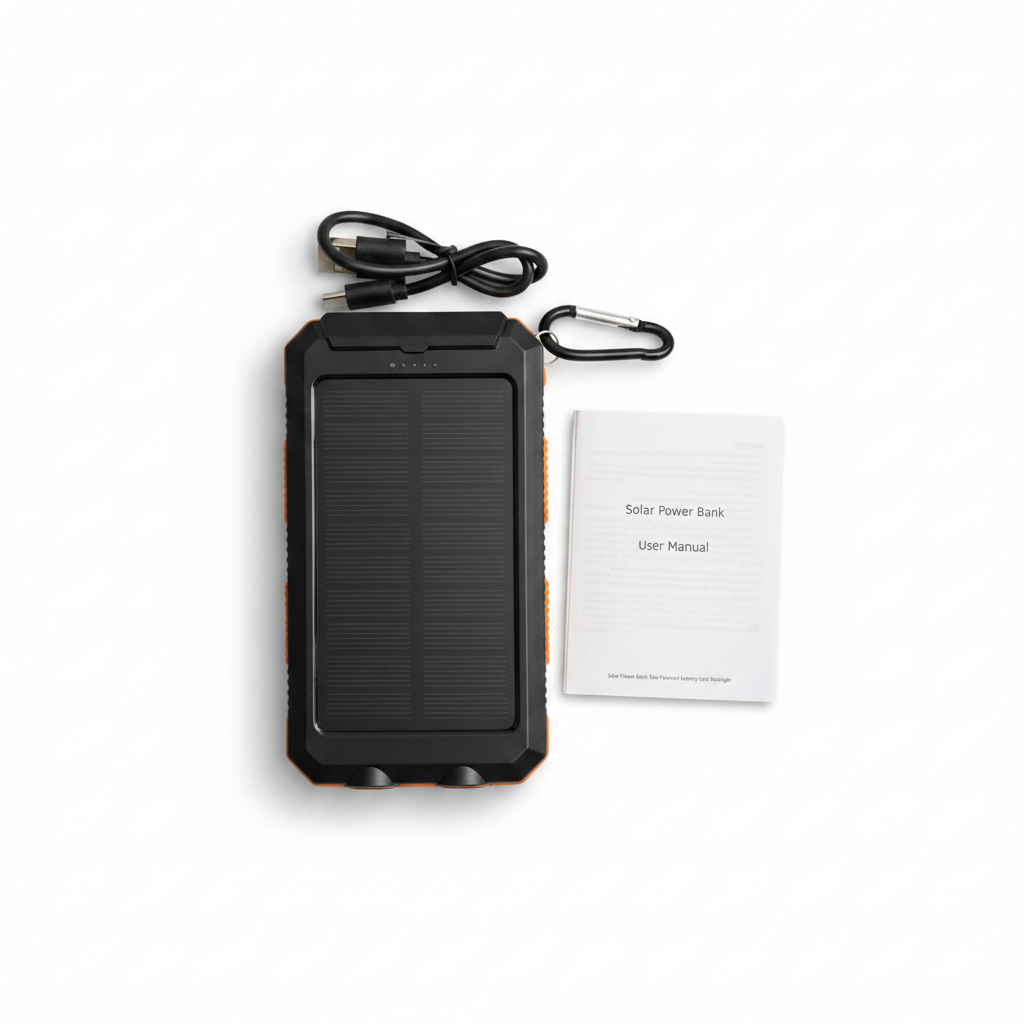 Portable Solar Powerbank 38800mAH (New / Open Package) Model S1008D