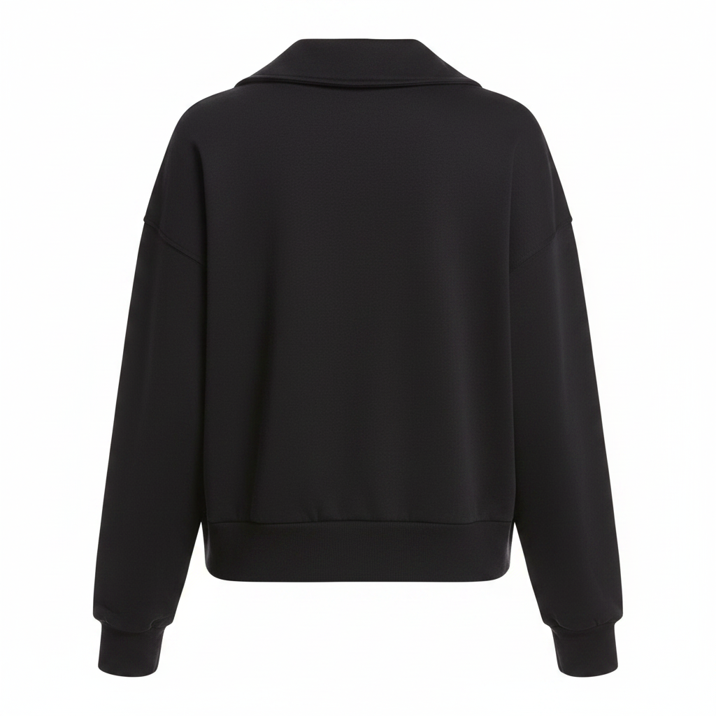 NWT Beyond Yoga  Street Smart Pullover Sweatshirt Black Size Medium