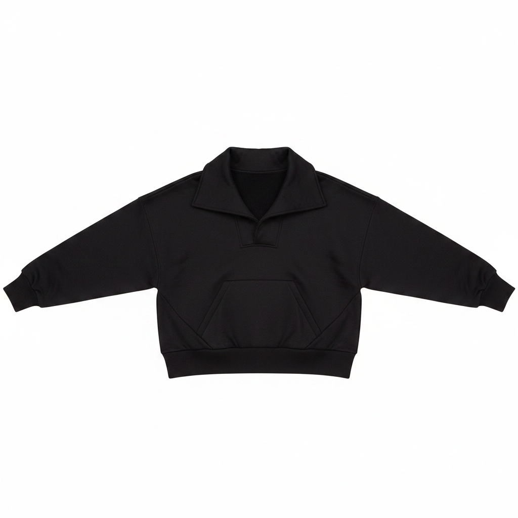 NWT Beyond Yoga  Street Smart Pullover Sweatshirt Black Size Medium