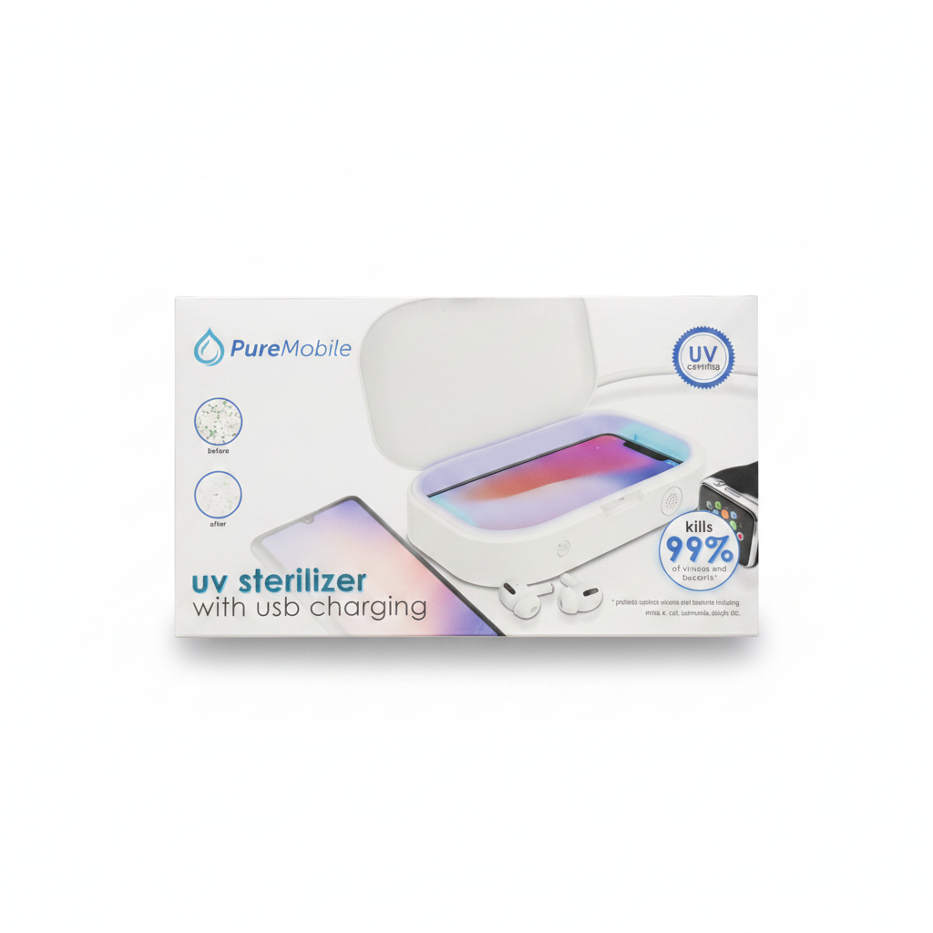 PureMobile UV Sterilizer with USB Charging