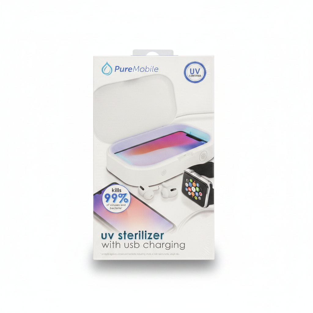 PureMobile UV Sterilizer with USB Charging