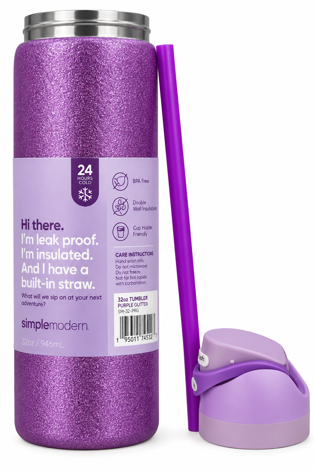 Limited Edition 24 oz Insulated Stainless Steel Water Bottle