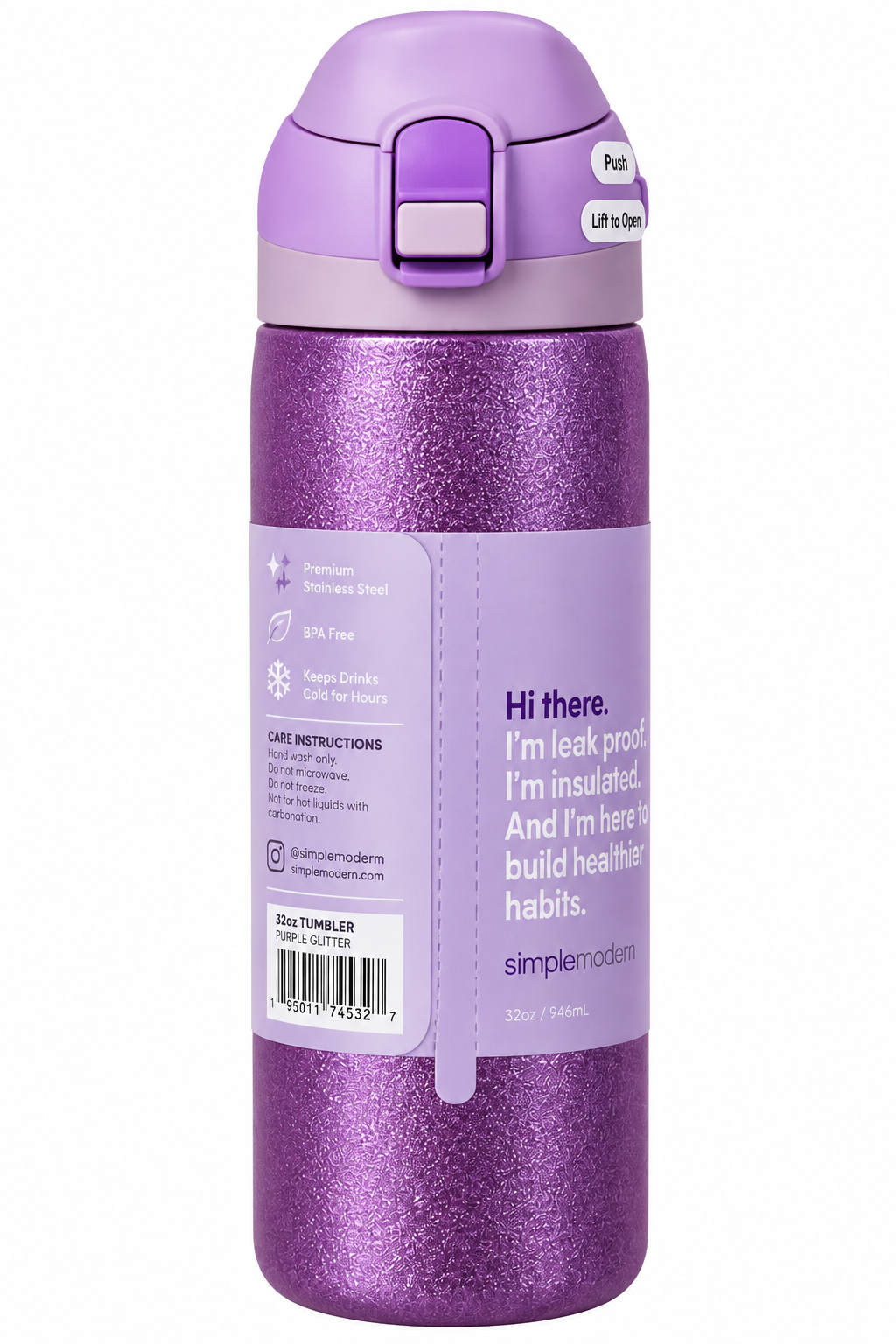 Limited Edition 24 oz Insulated Stainless Steel Water Bottle