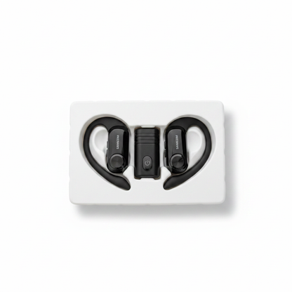 SAMCOM Wireless Headset with 2-Pin Dongle for FPCN10A/FPCN30A Walkie Talkies (Open Package)