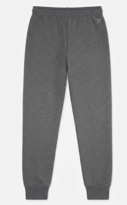 Hurley Boys Dri-Fit Fleece Jogger Pants Heather Grey Size 6