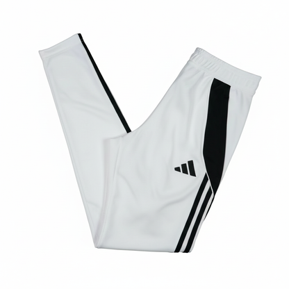 NWT Adidas Men's Tiro 24 Soccer Tracksuit Pants - Large - White/Black