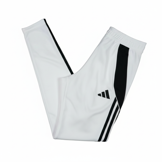 NWT Adidas Men's Tiro 24 Soccer Tracksuit Pants - Large - White/Black